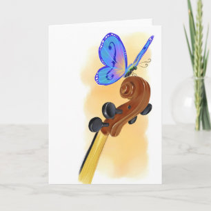 Fjärilsvioloncell Kort