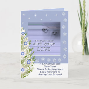 Fjärran Kärlek, julhälsningskort Helgkort