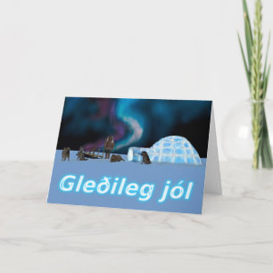 Fjärran Nordjulen - Gleðileg Jól Helgkort