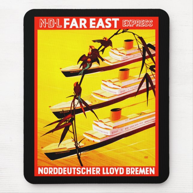 Fjärran östern Express Musmatta (Framsidan)