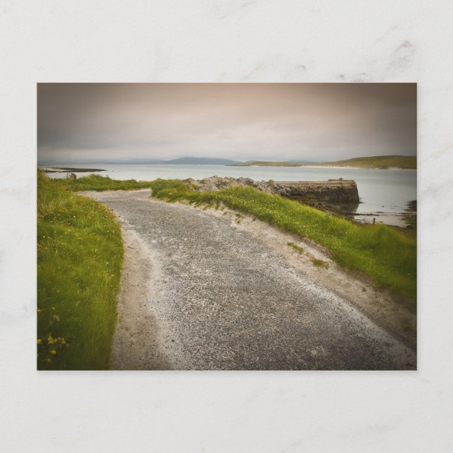 Fjärran sidan av Barra Vykort (Framsida)