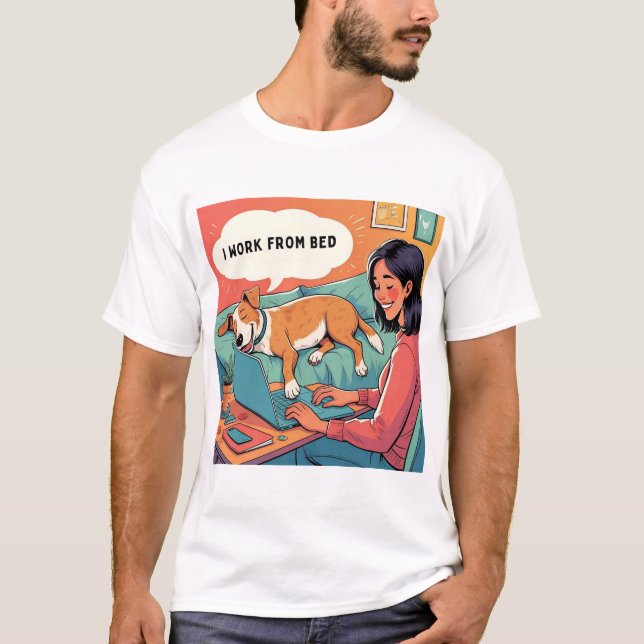 Fjärrarbetare T-Shirt (Framsida)