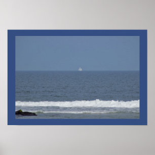 Fjärrgående segelbåt poster