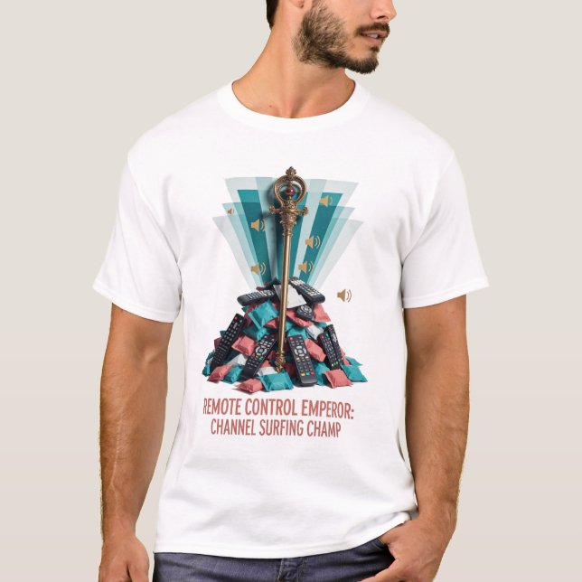 Fjärrkontroll Kejsare T-Shirt (Framsida)