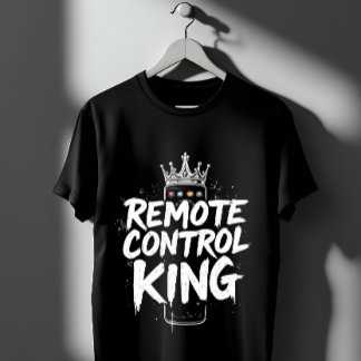 Fjärrkontroll Kung T Shirt