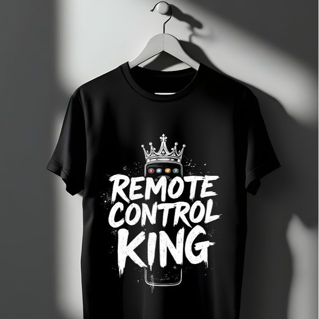 Fjärrkontroll Kung T Shirt (Skapare uppladdad)