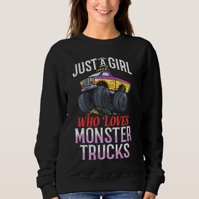 Fjärrkontrollbil för RC Monster Lastbil T Shirt (Framsida)