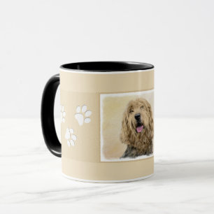 Fjärrmålning - Cute Original Hund Art Mugg