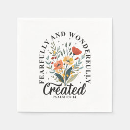 Fjärt och underfullt gjord pappersservett