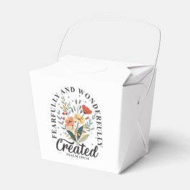 Fjärt och underfullt gjord presentaskar