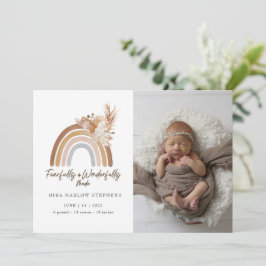 Fjärt och underligt kungörelse från Baby Inbjudningar