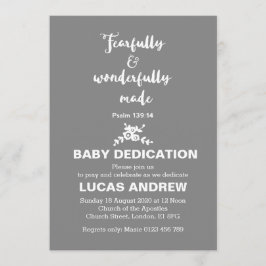 Fjärt och underligt utpekad Baby Inbjudningar