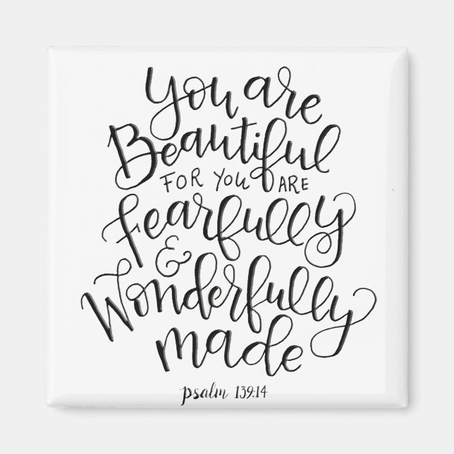 Fjärt underbart vacker magnet (Framsidan)