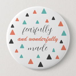 Fjärt underlig citat från Triangles Mönster Knapp