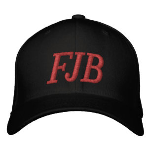 FJB Buck Fiden, roligt anti joe Biden Broderad Keps