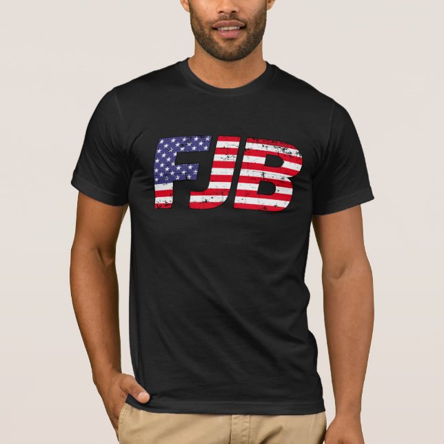 FJB F Biden lustigt anti Biden pro trump 2024 T Shirt (Framsida)