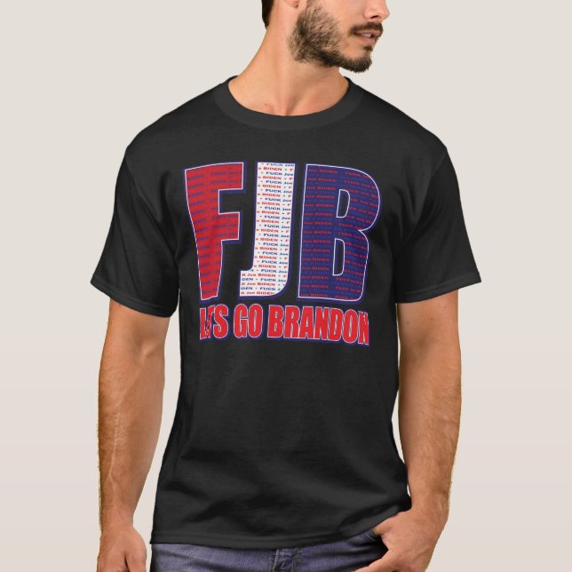 FJB Låt oss åka Brandon T Shirt (Framsida)