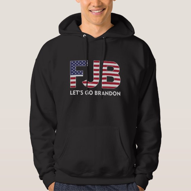 FJB Låt oss Go Brandon Hoodie (Framsida)