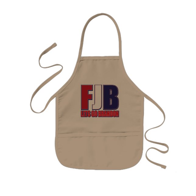 FJB - Lets Go Brandon Barnförkläde (Framsidan)