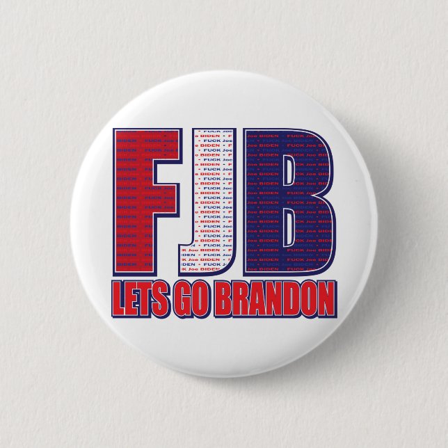 FJB—Lets-Go-Brandon Knapp (Framsida)