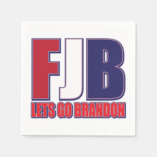 FJB - Lets Go Brandon Pappersservett (Framsidan)