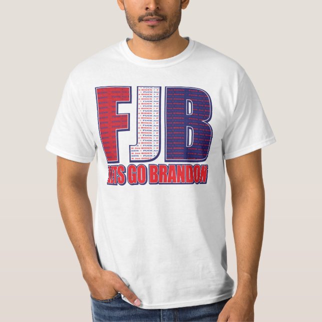 FJB - Lets Go Brandon T Shirt (Framsida)