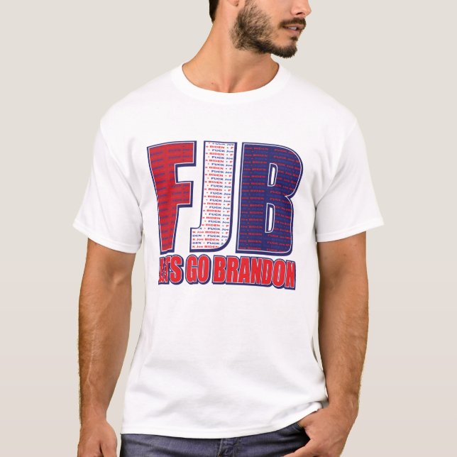FJB Lets Go Brandon T Shirt (Framsida)