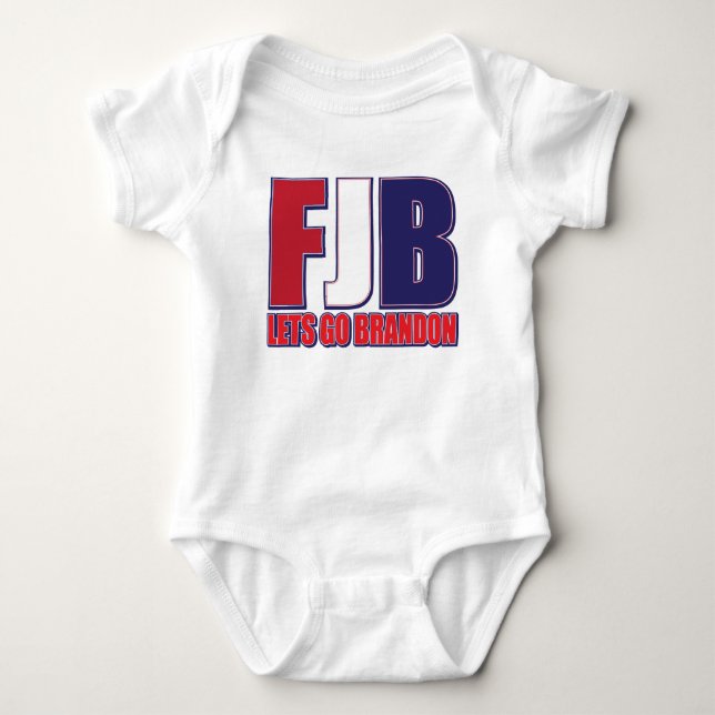 FJB - Lets Go Brandon T Shirt (Framsida)