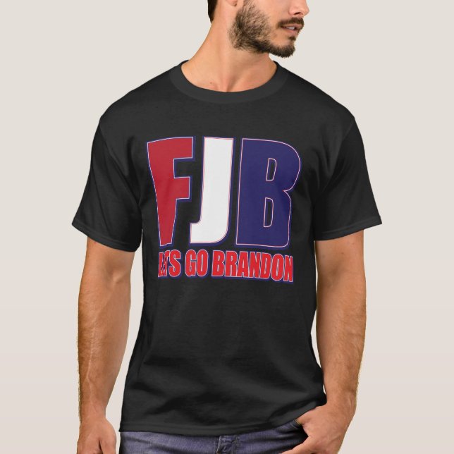 FJB - Lets Go Brandon T Shirt (Framsida)