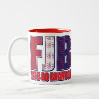 FJB—Lets-Go-Brandon Två-Tonad Mugg