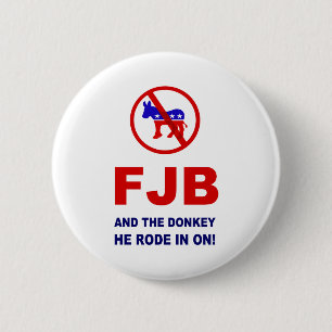 FJB och åsnan han tog in! Knapp