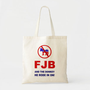 FJB och åsnan han tog in! Tygkasse