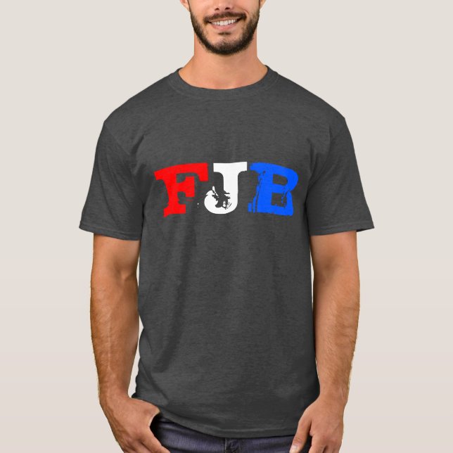 FJB Rött vitt blått T Shirt (Framsida)