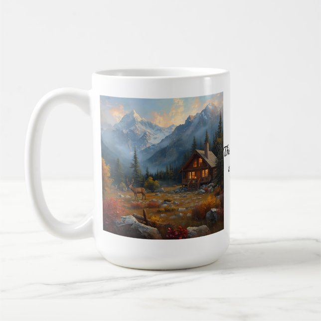 Fjellstugamugg Kaffemugg (Vänster)