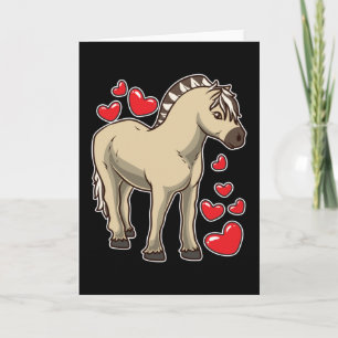 Fjord Horse Gift Idea Kort