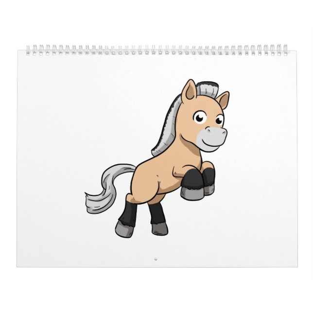 Fjord Horse Kalender (Omslag)