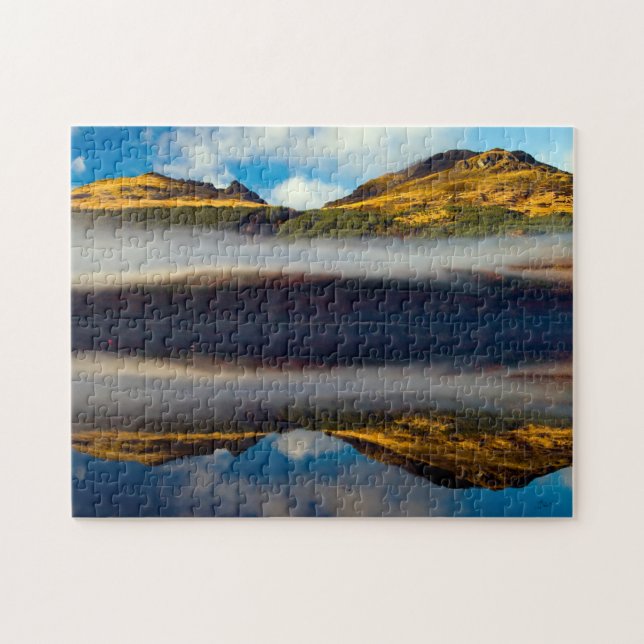 Fjord Long, Arrochar, Skottland pussel (Horisontell)