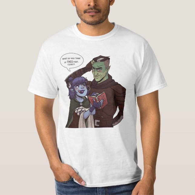 Fjord tusktooth kärlek t shirt (Framsida)
