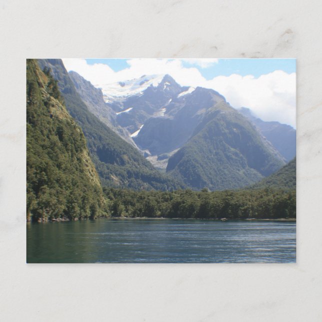 Fjordlands, Nya Zeeland Vykort (Framsida)