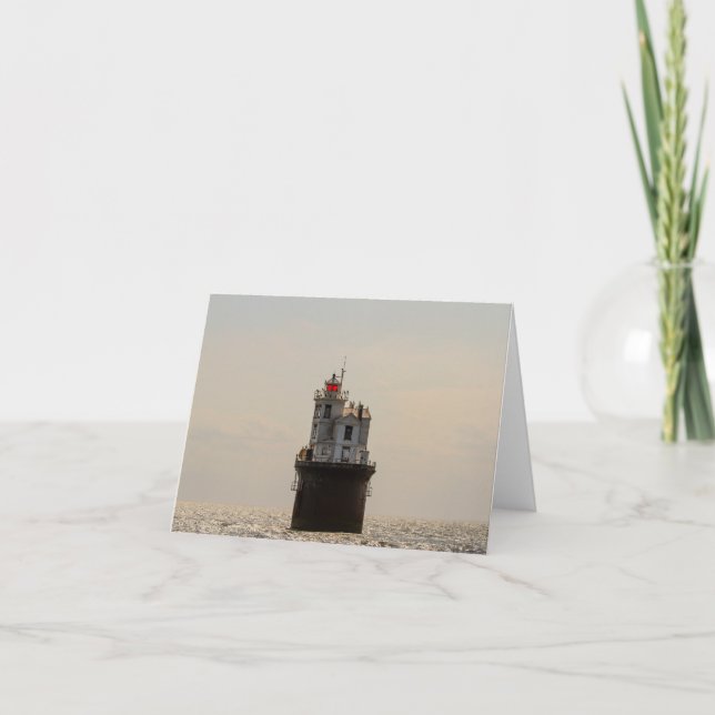 Fjorton Foot Bank Lighthouse Kort (Framsida)