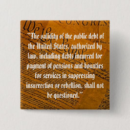 Fjortonde ändringen Offentlig skuld Knapp