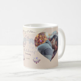 Fjortonde Bröllop-årsdagen för Elfenbenskusten Mug Kaffemugg