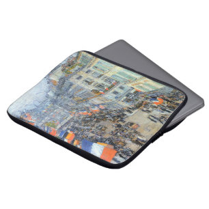 Fjortonde Juli, Rue Daunou av Childe Hassam Laptop Fodral