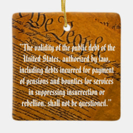 Fjortonde tillägget Folklån Julgransprydnad Keramik