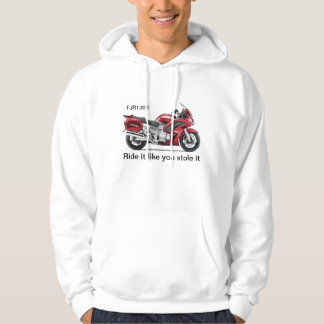fjr1300 2014 sweatshirt med luva