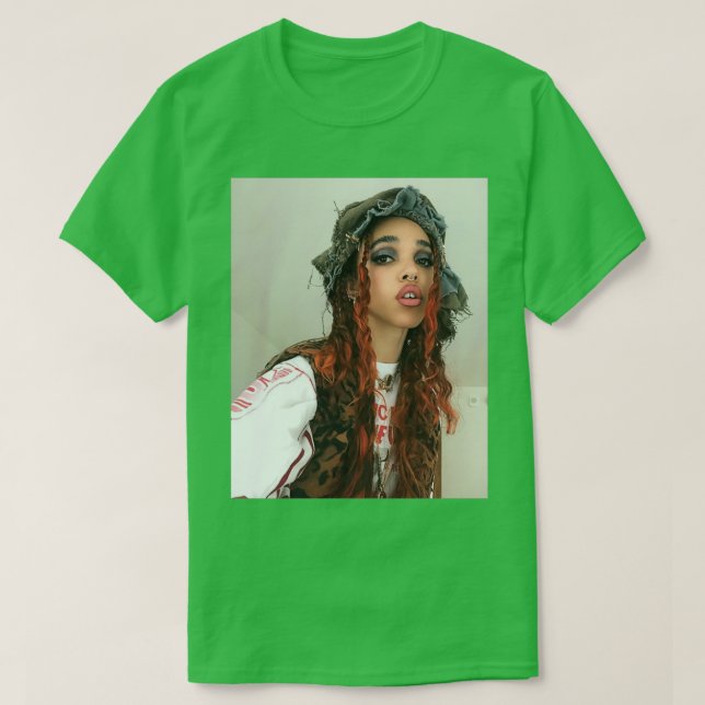 FKA TWIGS RED HAIR T SHIRT (Design framsida)