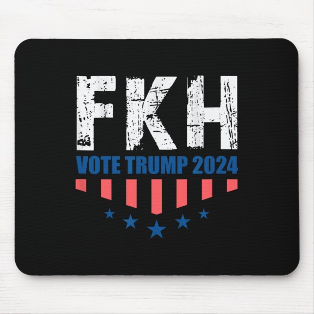 Fkh Trump 2024 Foxtrot Kilo Hotel Funny Musmatta (Framsidan)