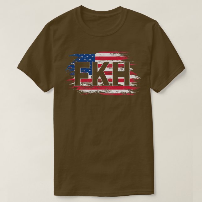 FKH USA flagga F Kamala T Shirt (Design framsida)