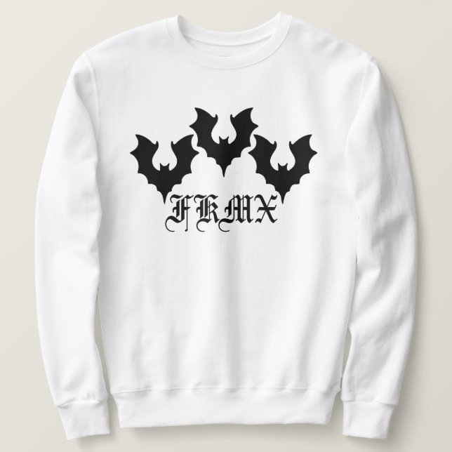 FKMX FLUGSVÄMPA TRÖJA LÅNG ÄRMAD TRÖJA (Design framsida)