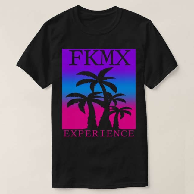 FKMX PALM TREES EXPERIENCE T-SHIRT (Design framsida)